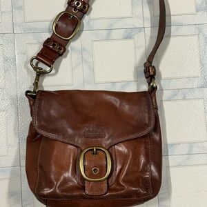 Coach brown leather purse